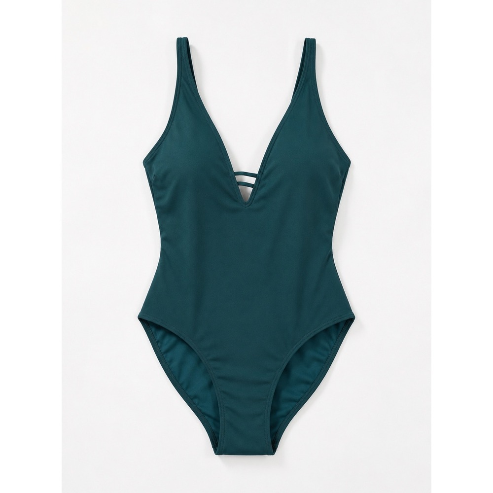 TA3 Plungey One Piece Swimsuit - Peacock - XS Regular/Long - NWT